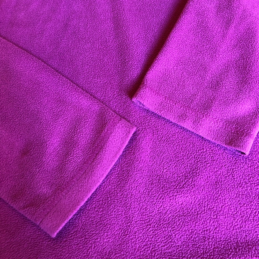 Columbia half zip purple sweater medium - Picture 5 of 9